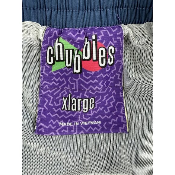 Chubbies Mens Swim Trunks Size XL Me Likey The Stripey 5.5” Beach Shorts - Picture 5 of 9